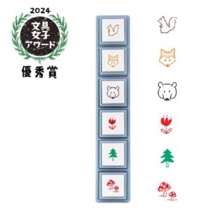 こどものかお スタンプ ポチッとＰｉｃｋ！ 森のなかま